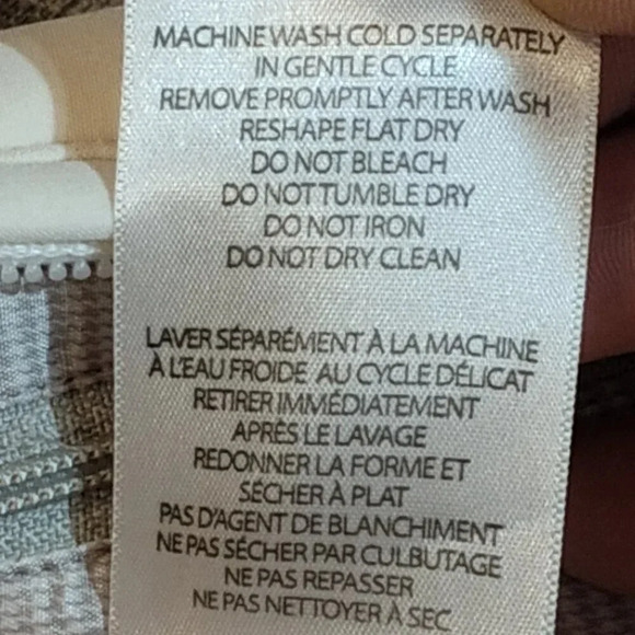 Marika Women's White Long Sleeve Zippered Belted Trench Coat NWOT Size  Large - Picture 4 of 16